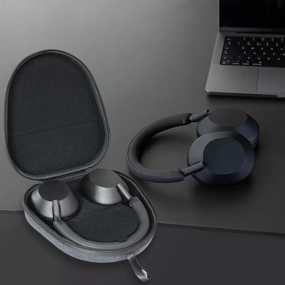 Tvrdo prenášanie puzdra proti nárazu ochranné tvrdé puzdro Eva Eva Anti-Scratch Protection Case Anti-Drop pre slúchadlá Sony WH-1000XM5