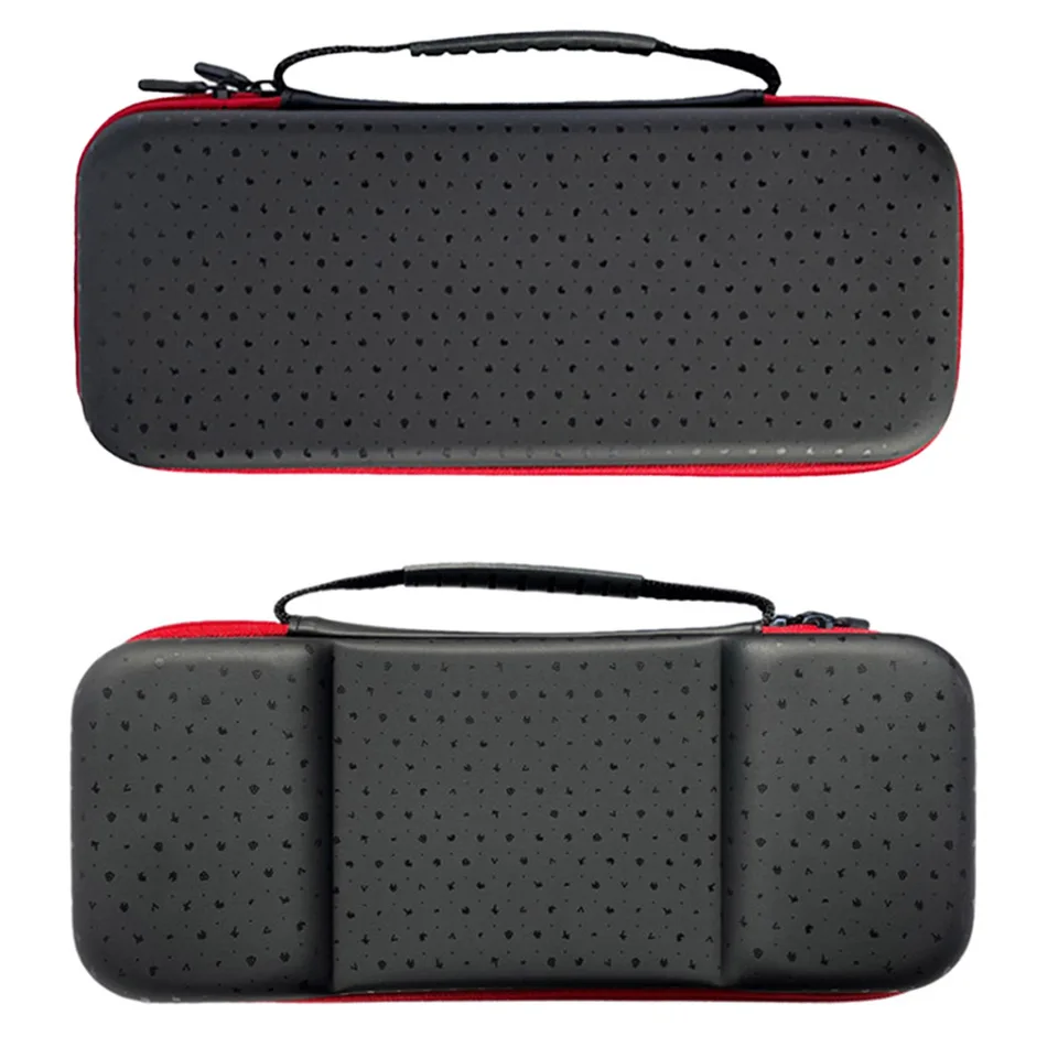 Tvrdo prenášanie puzdrového puzdra s vreckom so sieťou a hernými slotmi tvrdé puzdro pre spínač Hori Split Pad Pro Controller