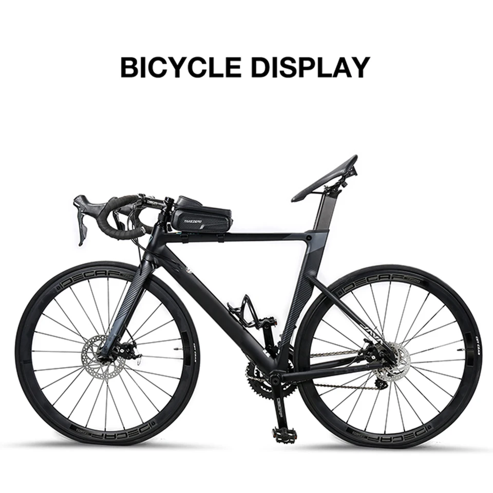 Tvrdá škrupina vrecko na bicykel Vodotesný dažďový odolný držiak na bicykle Držiak na bicykel Svetelné bariéru Bicycle Telefón stojan na bicykle pre bicykle