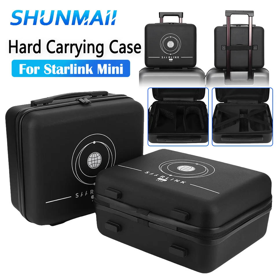 Tvrdé ochranné puzdro pre prepravu pre Starlink Mini Kit Witerproof batožina Storage Bag Ochrana Bag Anti-Scratch Cestovné puzdro