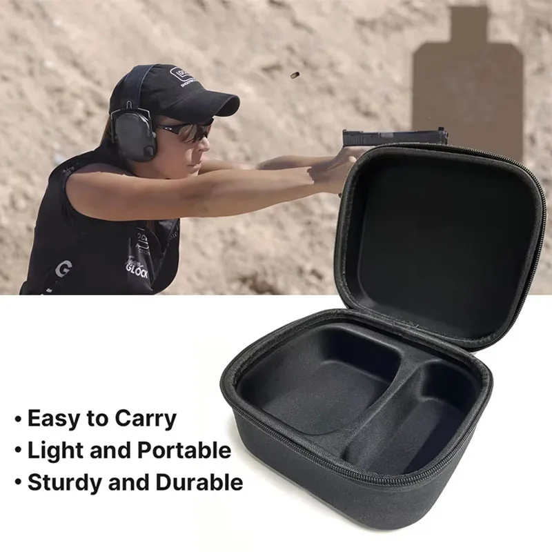 Tvrdý prípad Eva pre Howard Leight od Honeywell Impact Earmuff a gény, ktoré sa nachádzajú slúchadlá a okuliare (iba puzdro)