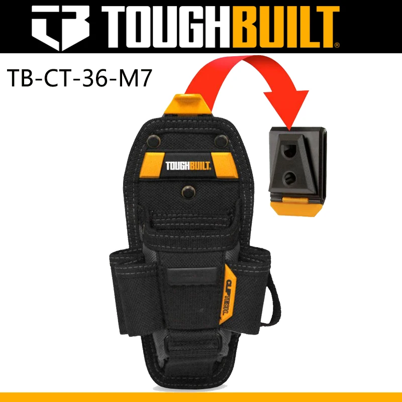 Tvrdý TB-CT-36-M7/TB-CT-36-L7 Technician 7-vreckový stredný/veľký odolný nástroj na organizátor nástrojov