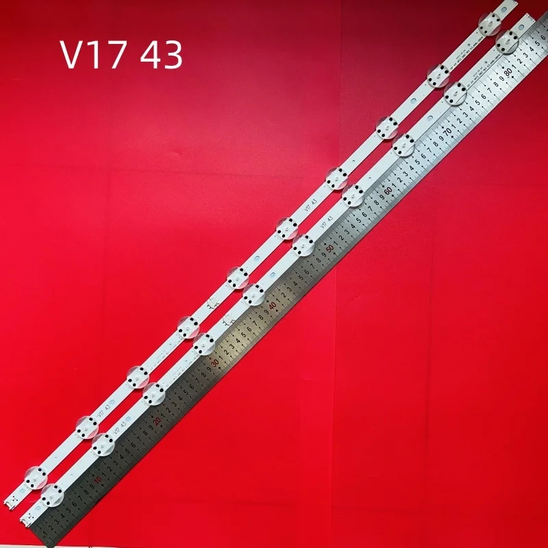 TVS LED skupiny LED skupiny pre LG 43UJ652T-TB 43UJ654T-TD 43UJ654V-TD 43UJ6565-SB LED BAR BAR SLIGHT LINE LINE LC430DGG-FKM3 TAPE