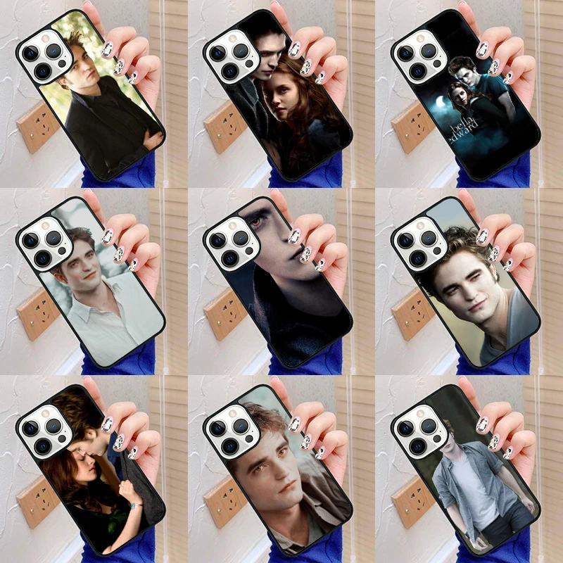 Twilight Edward Cullen Pase Cover pre iPhone 16 15 SE2020 6 6S 7 8 Plus 11 12 Mini 13 14 Pro Max Shell Coque