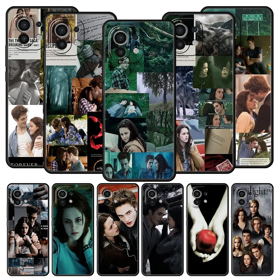 Twilight Saga Luxury Puzdet pre telefón pre Xiaomi 14 13T 12T Pro 12 13 11 Ultra Mi Note 10 Lite 10T 5G 11x Pro 11T 11i 9t Soft Mäk