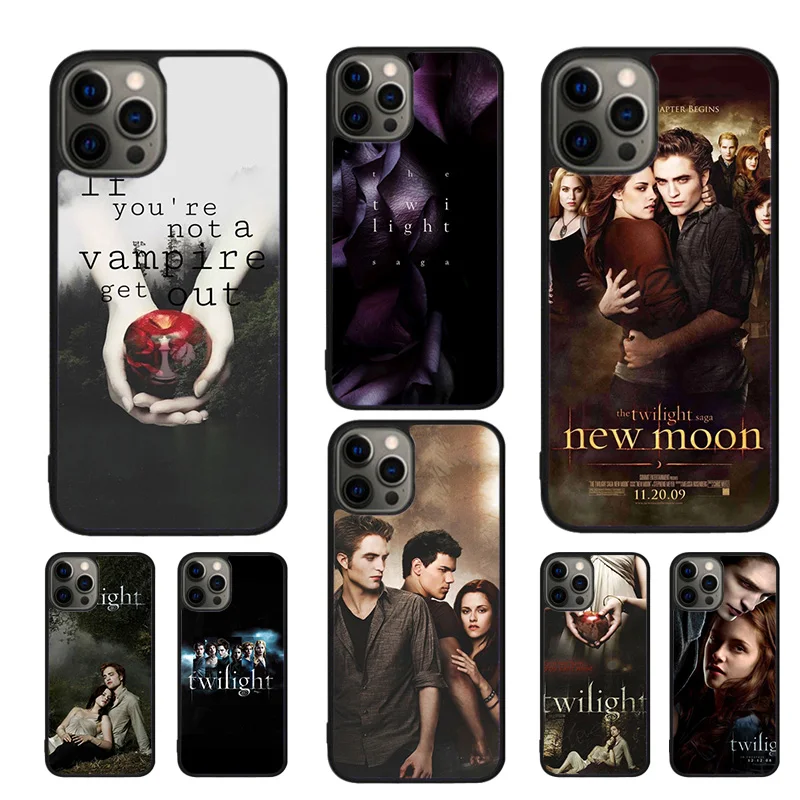 Twilight Saga Plaget Puzder pre iPhone 16 15 14 11 12 13 Mini Pro xr xs Max Plus Coque Cover Shell