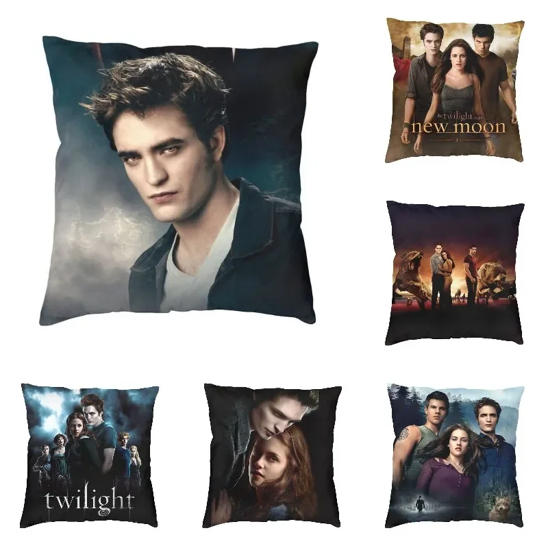 Twilight sága Edward Cullen Modern vankúšový obal dekorácie upír fantasy film Cushion puzdro 3D tlačiarenské pohovky