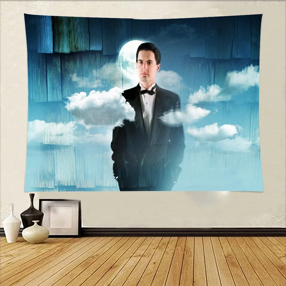 Twin Peaks Tapištry stena zavesenie tapisérie art deco prikrývka záves visiaci v domácej spálni obývacia izba dekor