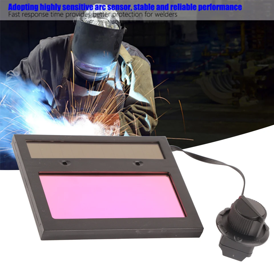 TX500C 110*90 mm solárny panel Zváracia prilba Zváracia maska ​​Automatické zatemnenie šošovky