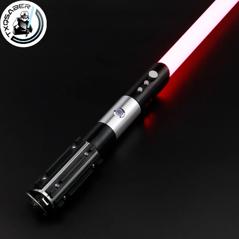 Txqsaber Darth Vader Lightsage Neopixel Smoot Swing Heavy Dueling Laser Sword Kov kovová rukoväť PC Čepeľ Cosplay hračky darčeky