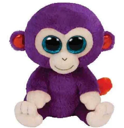 Ty Beanie Boos hroznuje fialovú opicu 6 