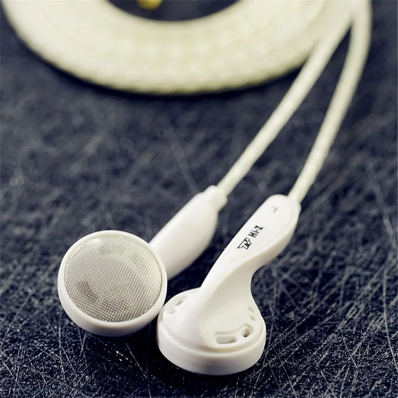 Ty Hi-Z 314 300OHM High Impedance Audioophile Hifi Earbuds strieborný kábel s plochou hmotnou slúchadlá slúchadlá