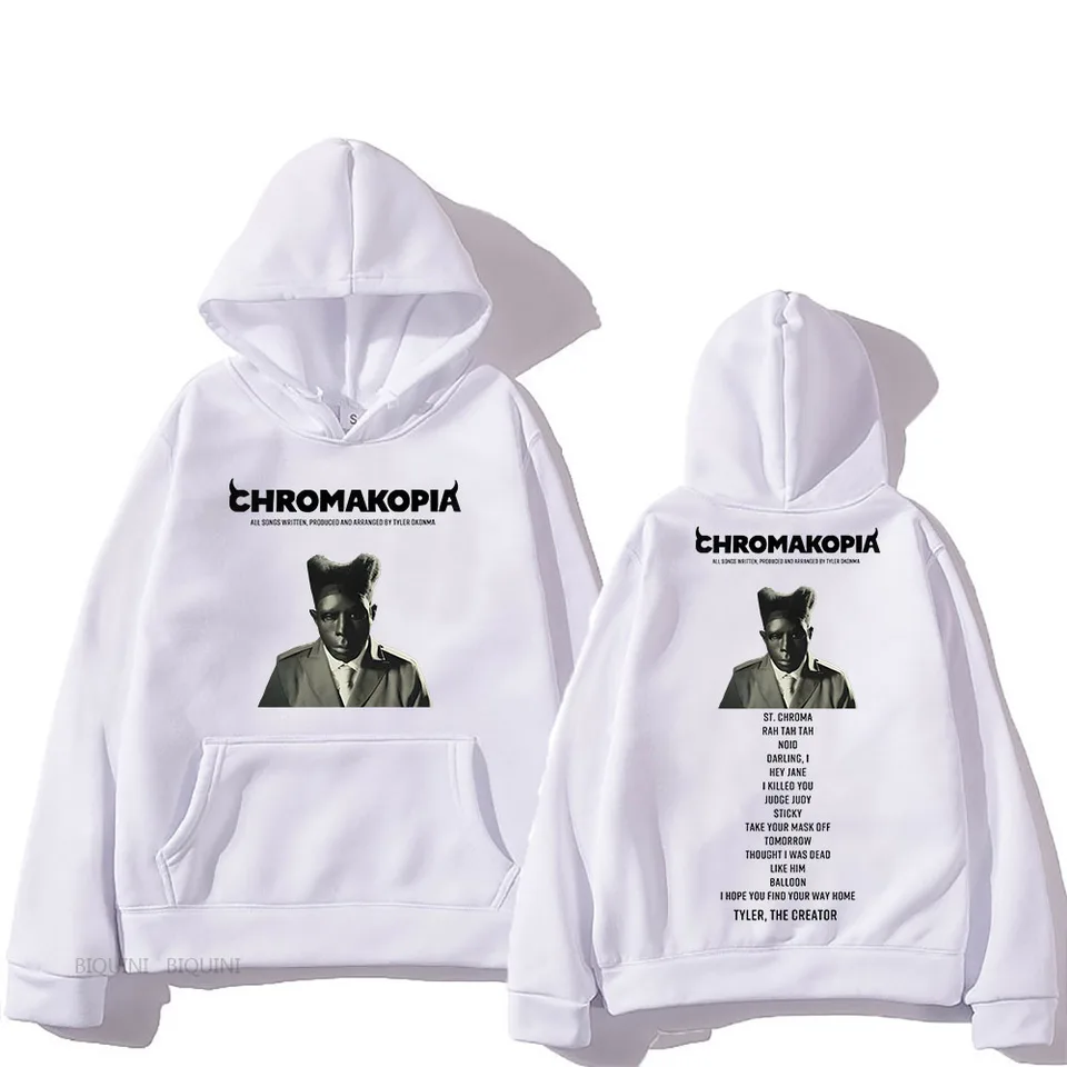 Tyler The Creator s kapucňou na jeseň/zimné módne hip hop retro mikina Funko pop fleece oblečenie Sudaderas Casure Pullovs