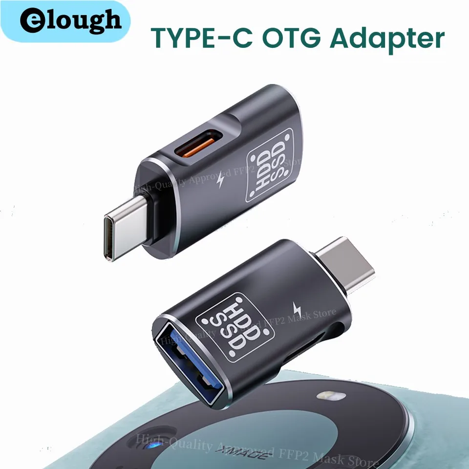 Typ C až USB 3.0 Adaptér USB C Muž do USB ženský prevodník Rýchle nabíjanie OTG pre iPhone 15 Huawei Xiaomi Phone U Disk