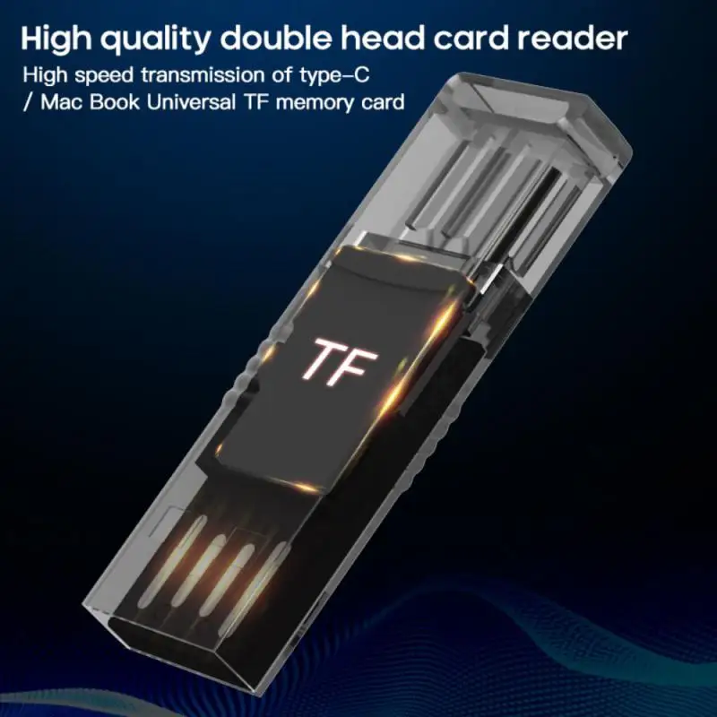 Typ C Micro USB Card Reader Mini Pocket Menory Card Adapter Support Micro SD/TF