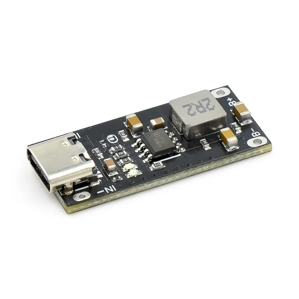 Typ C USB VSTUP Vysoký prúd 3A Polymérny ternárny lítium batérie rýchla rýchla nabíjacia doska IP2312 CC/CV režim 5V až 4.2V