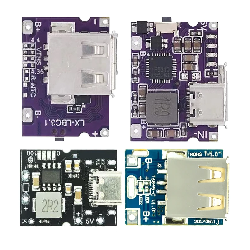 Type-C /Micro USB 5V 1A 2A 3.1A Zvýšenie prevodníka Postupný modul MOBILNÉ POLOŽKY BANKY PRÍSLUŠENSTVO PRÍSLUŠENSTVA PRÍSLUŠENIA LED