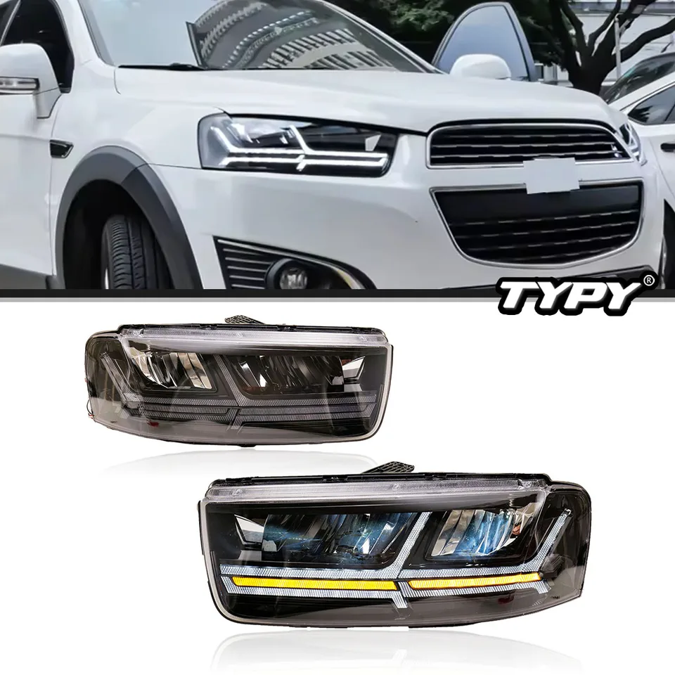 Typy autá svetlá pre Chevrolet Captiva svetlomet LED žiarovky LED 2012-2018 DRL Turn Signal Signal Auto