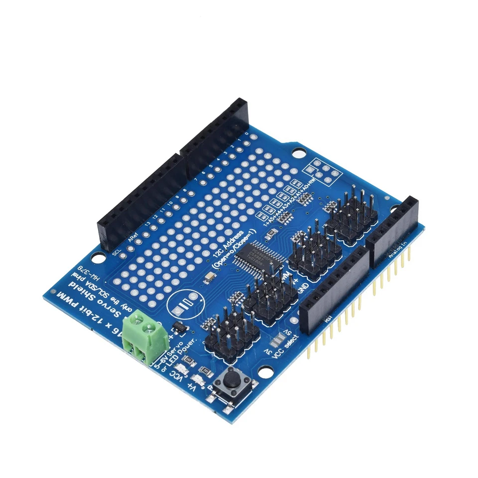TZT Motor/Stepper/Servo/Robot Shield pre Arduino I2C V2 Kit W/PWM
