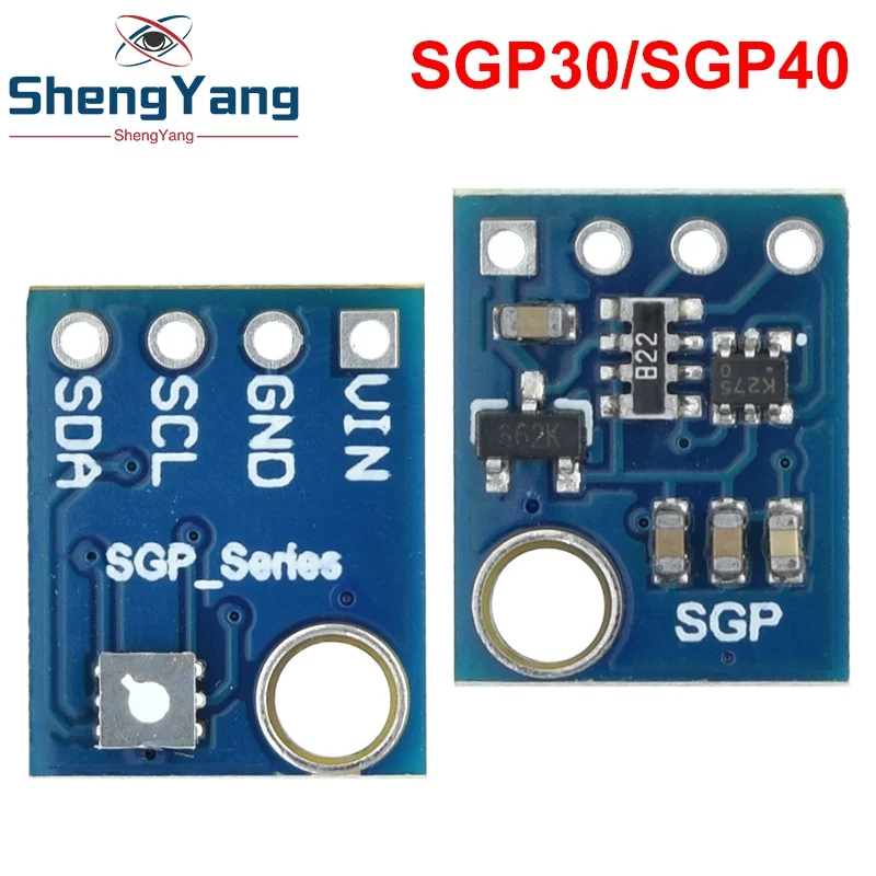 TZT SGP40 SGP30 Senzory kvality ovzdušia digitálna detekcia TVOC kompatibilné pre demo dosku Arduino