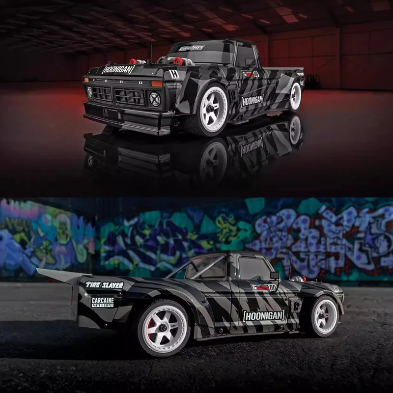 Tím Associated Apex2 Hoonigan 1/10 RC Car Kit Rally Racing Cars High Speed ​​4WD Off-Road diaľkové ovládanie modelu hračky pre dospelých
