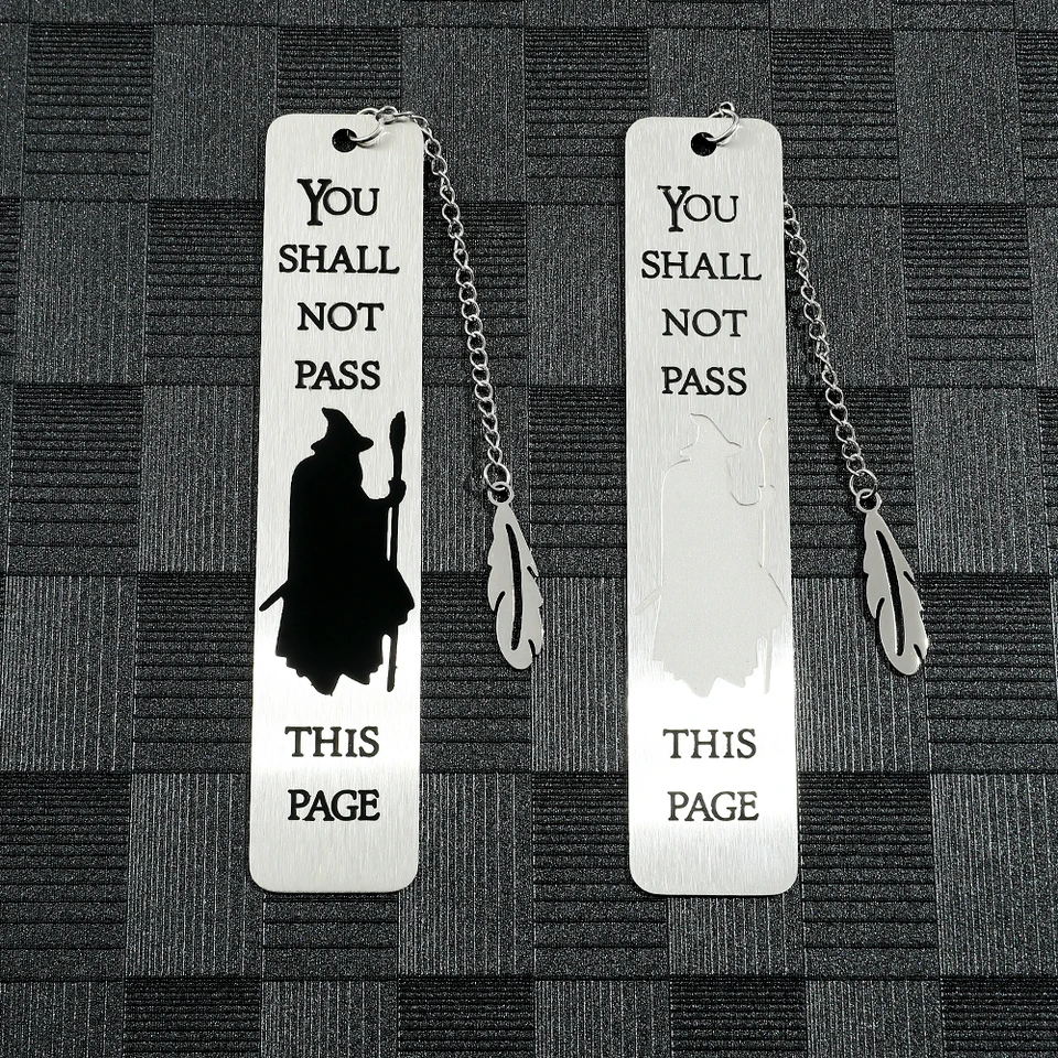 Túto stránku nebudete touto stránkou Creative Warlock Metal Botermarks for Book Lover Gifts Fanúšikovia knihy Zbierka Zbierka Čítanie potrieb