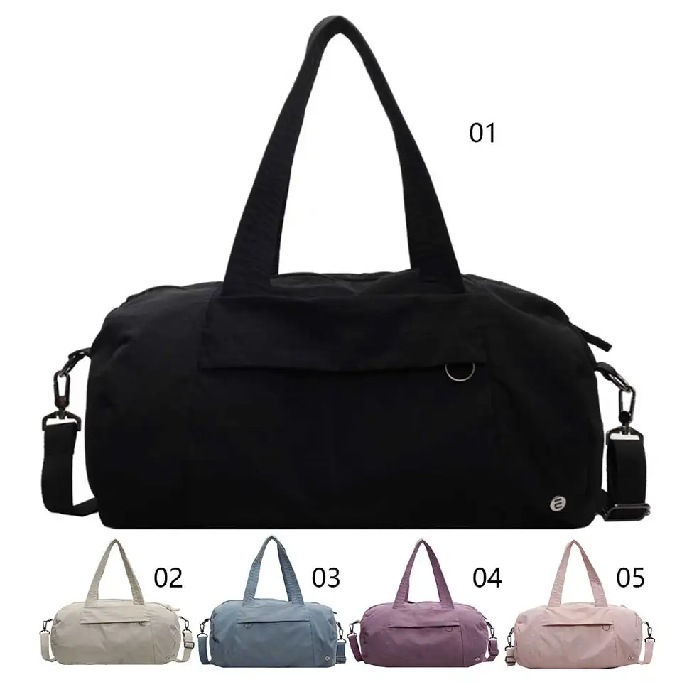 Týždenná taška pre mužov Ženy nastaviteľné ramenné remienok cez noc NONTHLON NYLON SASOR Crossbody BAG na cestovné pracovné výlety športy
