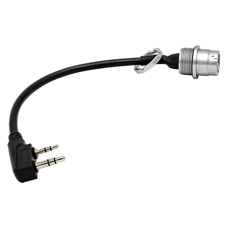 U-283/u 6 PIN Plug Turn na adaptér soketu Kenwod pre AN/PRC 152/PRC 148 Harris Dummy Radio Case Walkie-Talkie DIY Connector