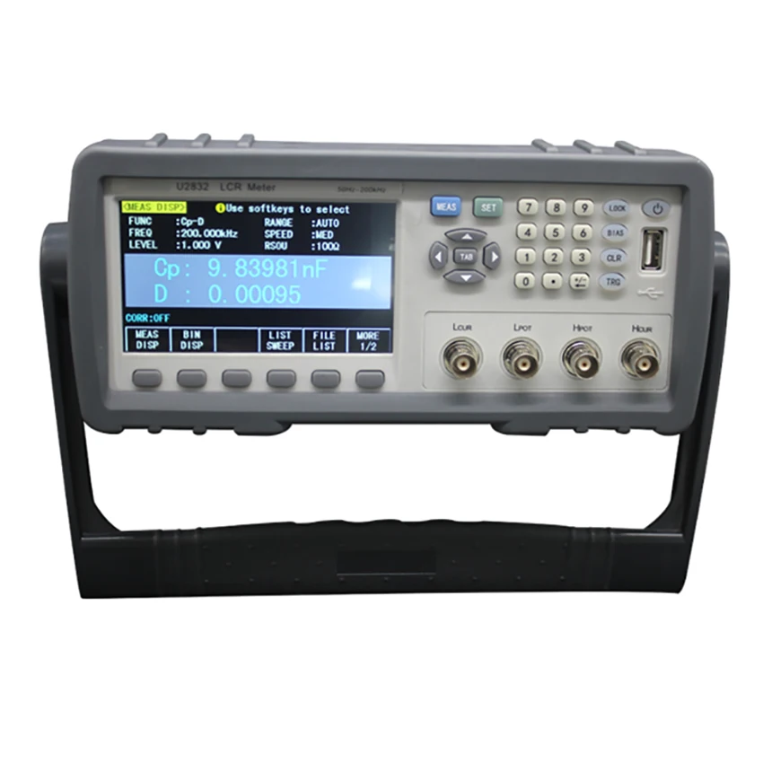 U2832 Digitálny most LCR 200 kHz Tester Tester Tester Indufance Tester Indufance Tester