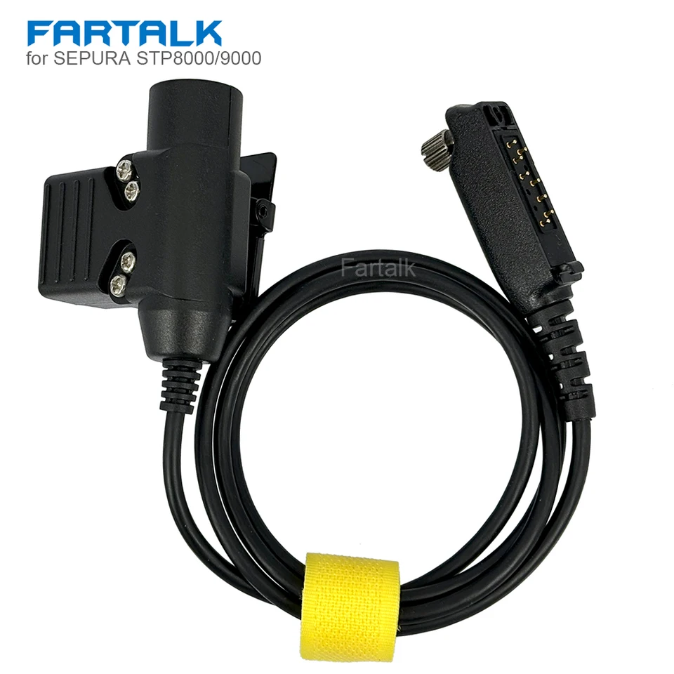 U94 až 7,1 Tactical Headset PTT pre Sepura STP8000 STP8030 STP8035 STP8038 STP8040 STP8080 STP9000 TO WAY RADIO RÁDIO WALLIE TALKIE