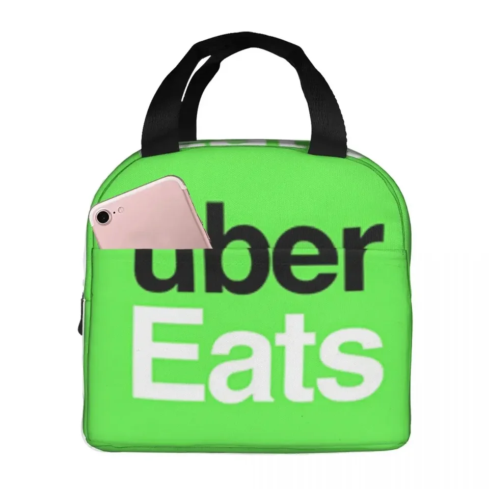 Ubereats izolované obedové tašky Prenosné piknikové tašky Termal chladič obedový box obed pre ženy pracovné práce Detská škola
