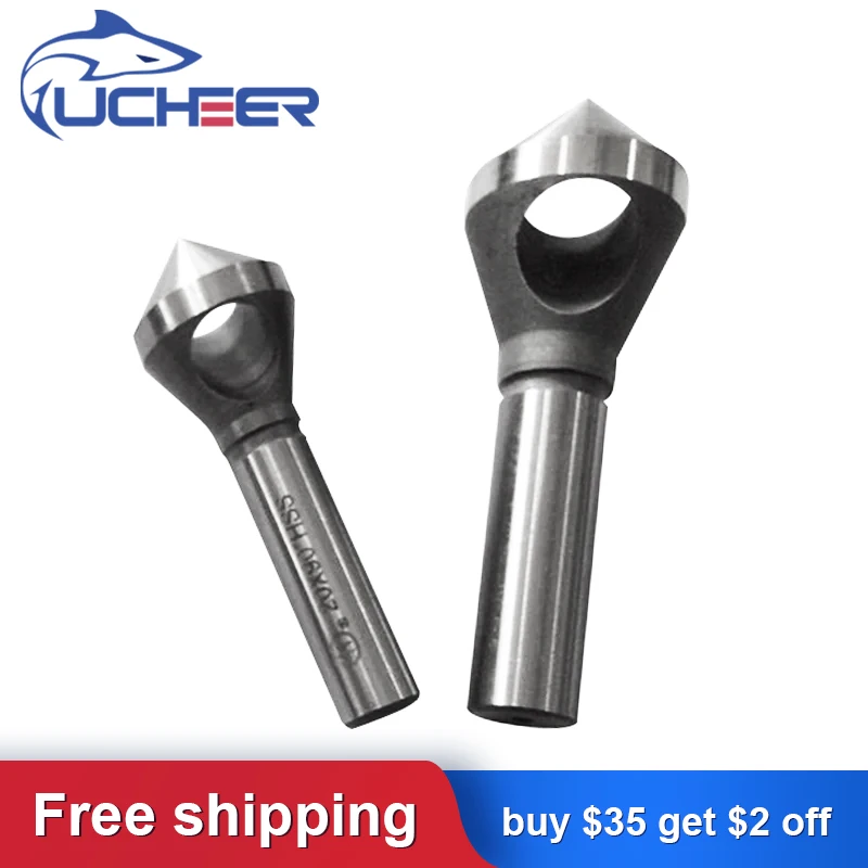 Ucheer 1pcs Interný čip okrúhly otvor natáčanie rezačku coenterink cootter cutter koncový mlyn vŕtačka bit