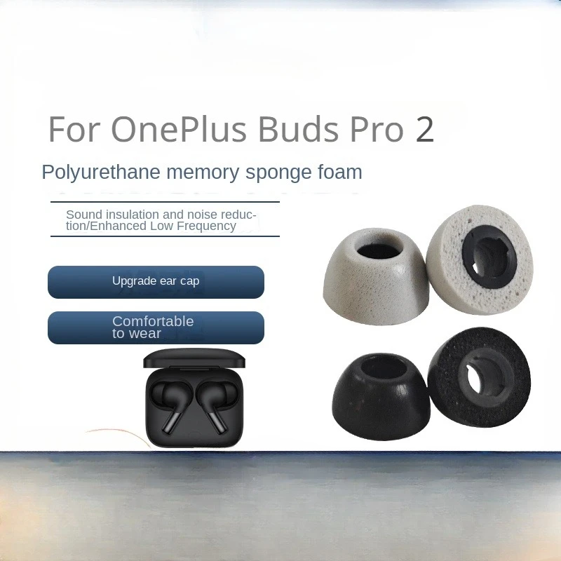 Uchy pre OnePlus Buds Pro2 Pro2 Earplug Bluetooth slúchadlá pamäť Spongge Earplugs redukcia hluku Uši ​​čiapky slúchadlá