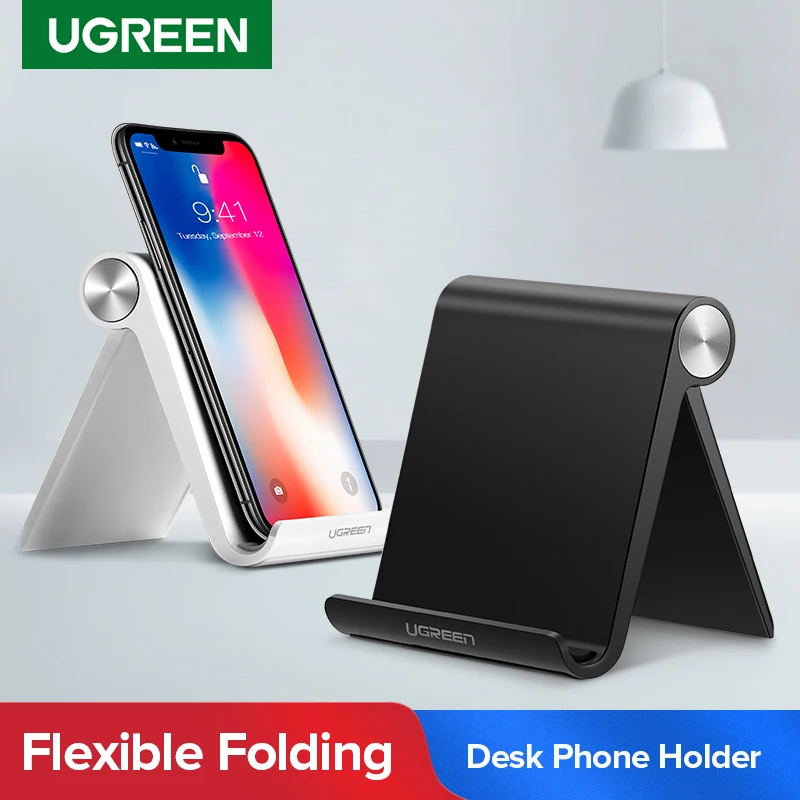 Ugreen prenosný držiak držiaka mobilných telefónov Stand Smartphone Support Tablet Stand pre iPhone 14 13 Xiaomi Huawei Deskar