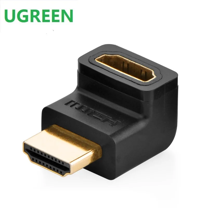 Ugreenhd adaptér pravý uhol 90 1.4 HDMI-kompatibilné rozhranie