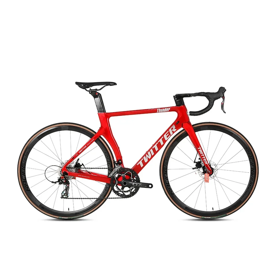Uhlíková cestná bicykel s káblom Vnútorné smerovanie Light Hmotnosť 700 ° C Rám z uhlíkového vlákna na bicykli pre preteky