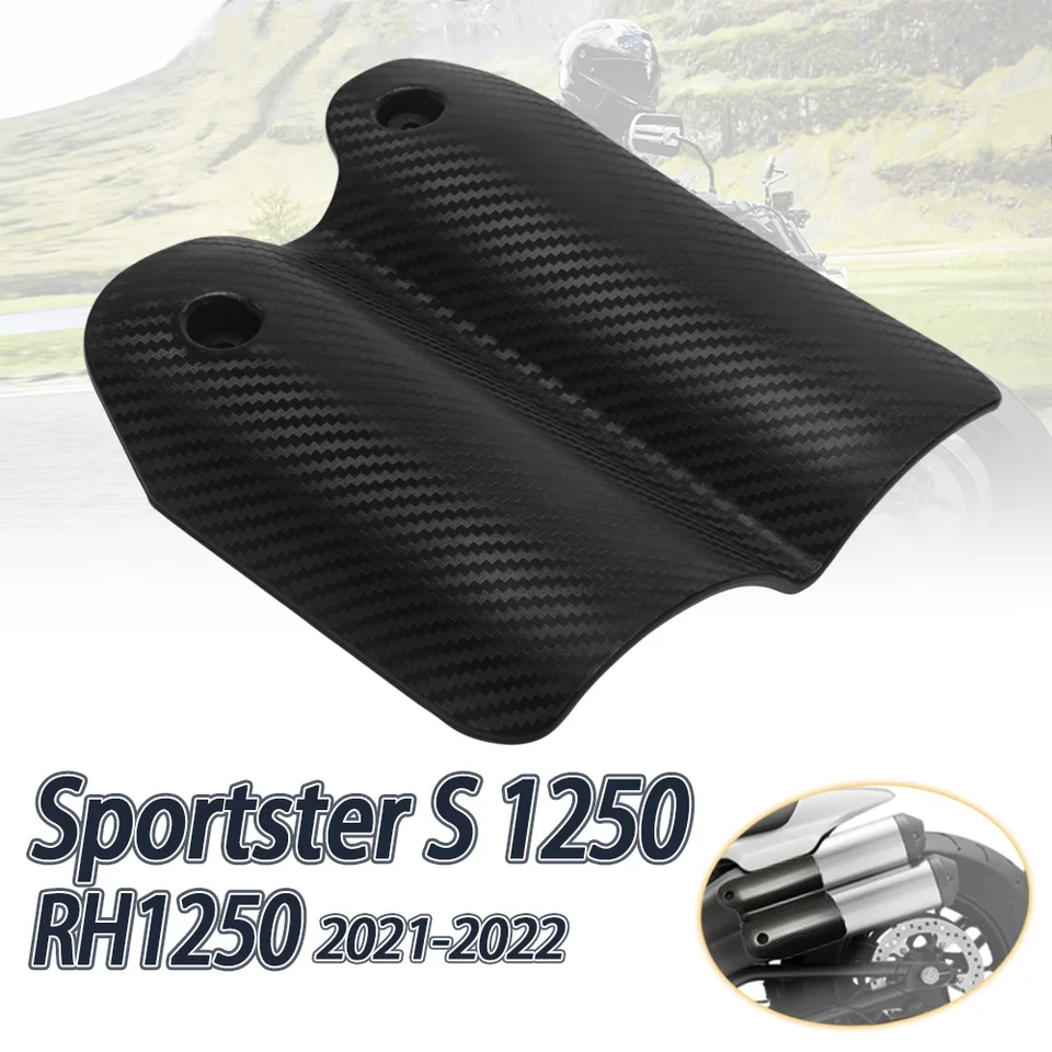 Uhlíková vysoká teplota odporu výfukového potrubia TEHODLODNÉHO ZÁKLADNÉHO OPARU PRE SPORTSTER S 1250 RH1250 2021-2022