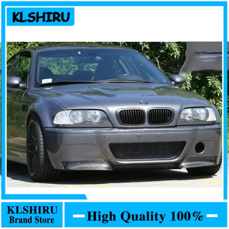 Uhlíkové vlákno/FRP auto predné nárazníky zásielok zásielok pre klapky pre BMW 3 Series E46 M3 Coupe 1999 - 2006