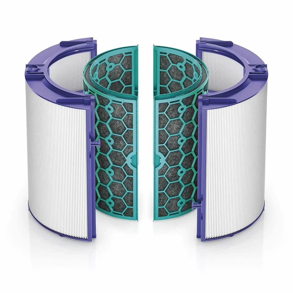 Uhlíkový filter pre dyson TP04 HP04 DP04 Pure Cool Hepa Plurifer 969048-02 Utesnený dvojstupňový 360-stupňový filtračný systém