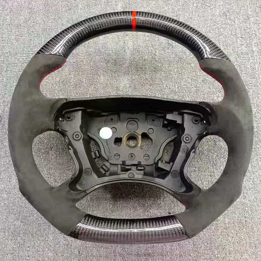 Uhlíkový volant pre Mercedes G Clk E Cls SL Class W209 W211 W219 W463 R230 2009 2010 2011 2012 2012 2013