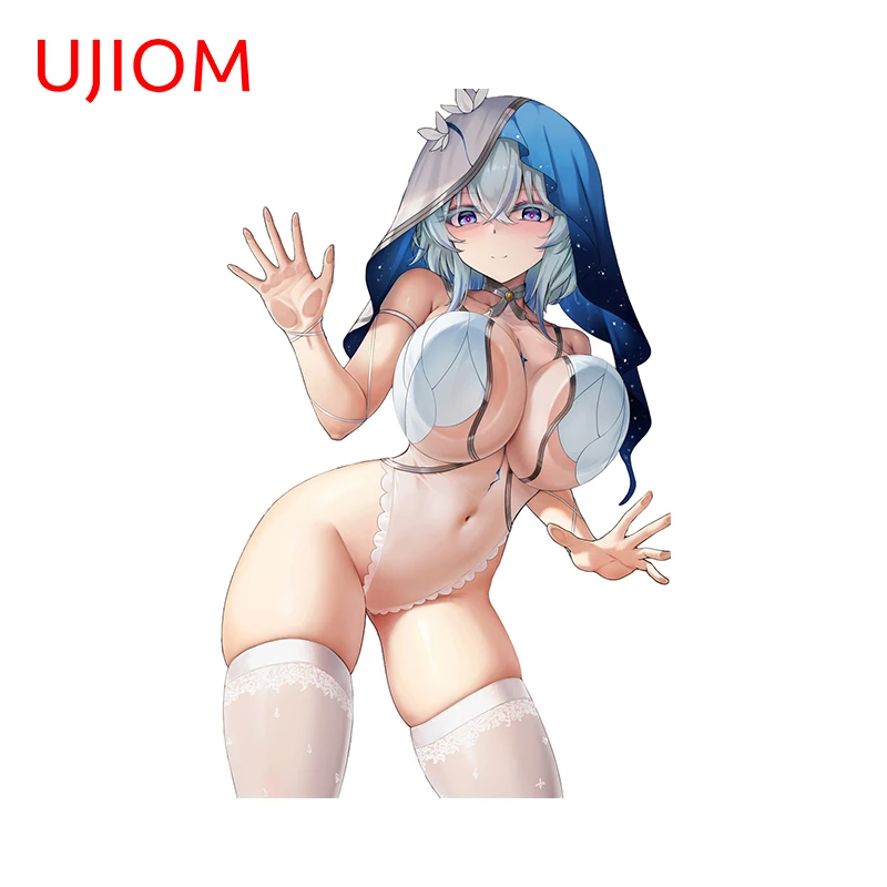 Ujiom 13 cm × 8,2 cm NSFW Wuthering Waves Strelecké nálepky na nástenné nálepky na hrudník proti skleneným grafickým nálepkami Anime plagáty Anime plagáty