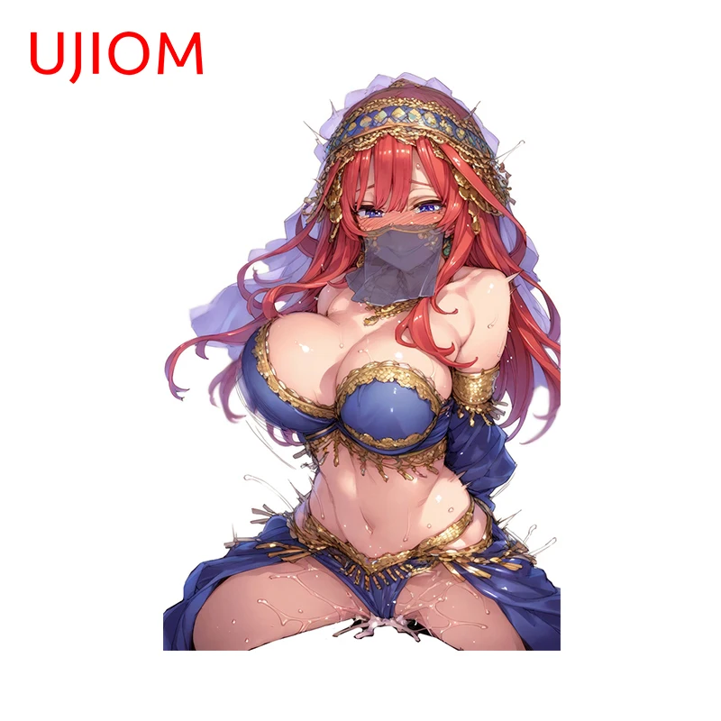 Ujiom 13 cm × 8,9 cm ItSuki Nakano Wall Sticker Sexy Pretty Girl Dyhy Dychant Plagáty ob nátva