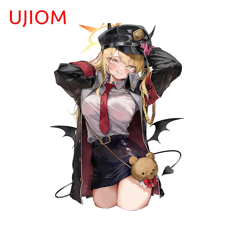 Ujiom 13 cm × 9.3 cm roztomilý tanga ibuki modrý archívny nálepky na stenu zábavné osobné obtisky skrinky na graffiti pekné dekorácie skateboard