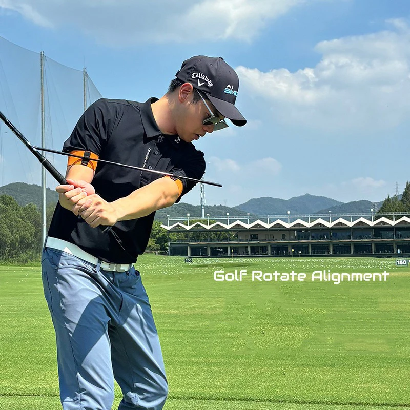 Ukazovateľ golfového rotácie Začiatočník Zarovnanie ARM Polie Správne rotácia