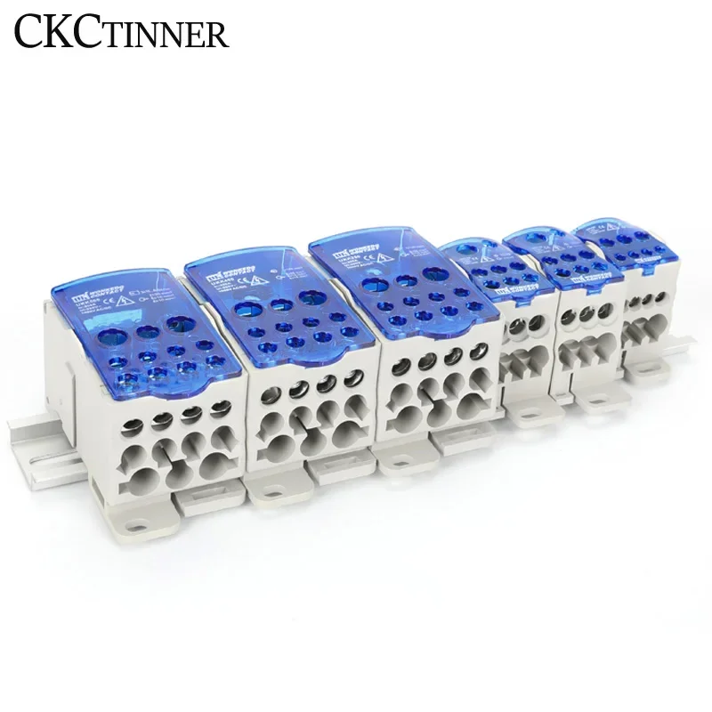 UKK80A 125A 160A 250A 400A 500A Terminálový blok 1 v mnohých vonkajších železničných distribučných boxoch Univerzálny konektor elektrického drôtu