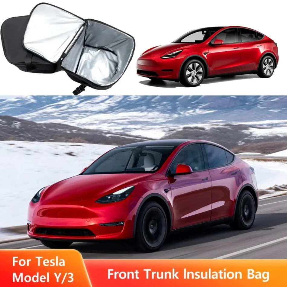 Ukladacia taška na ukladanie predného kufra pre kufrík Izolovaná taška pre Tesla Model Y 2017-2025 Model 3 2021-2025