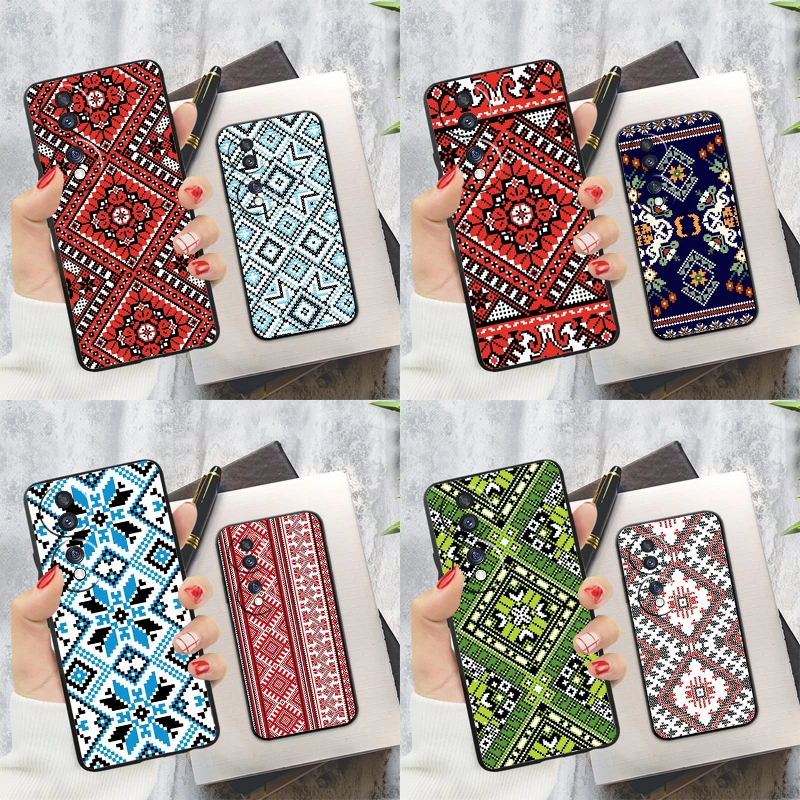 Ukrajina Ornament Pattern Case pre Honor 200 Pro X9A X9C X8A X7A X6A X7 X8 X9 X8B X9B 50 70 90 Magic 5 6 Lite Cover