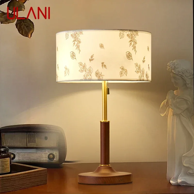 Ulani súčasná stolová lampa retro kreativita obývacia izba Štúdium Villa Hotel spál