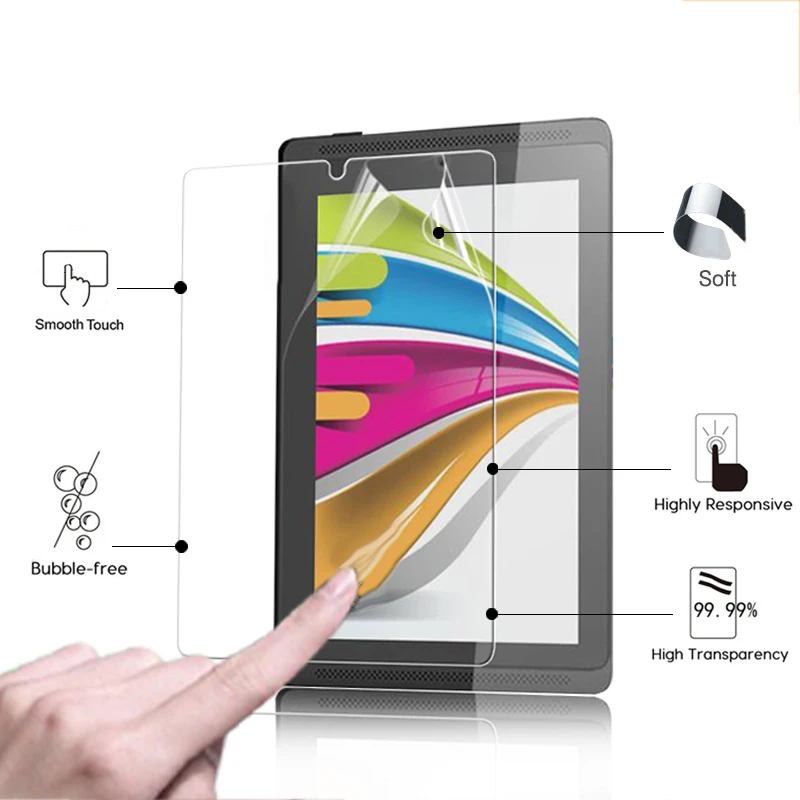 Ultra HD LCD LCD proti postrkovanej obrazovke pre chránič obrazovky pre Infocus U320 7.0 Tablet High Clear Glossy Screen Screeture Ochranné filmy