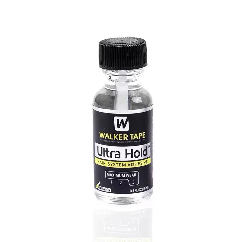 Ultra hold chodecká páska na vlasy lepidlo na čipky na čipku 15 ml zväzku Lace Lace Glue Glue vodotesné pánske lepidlo na lepidlo na lepidlo na vlasy pre čipky